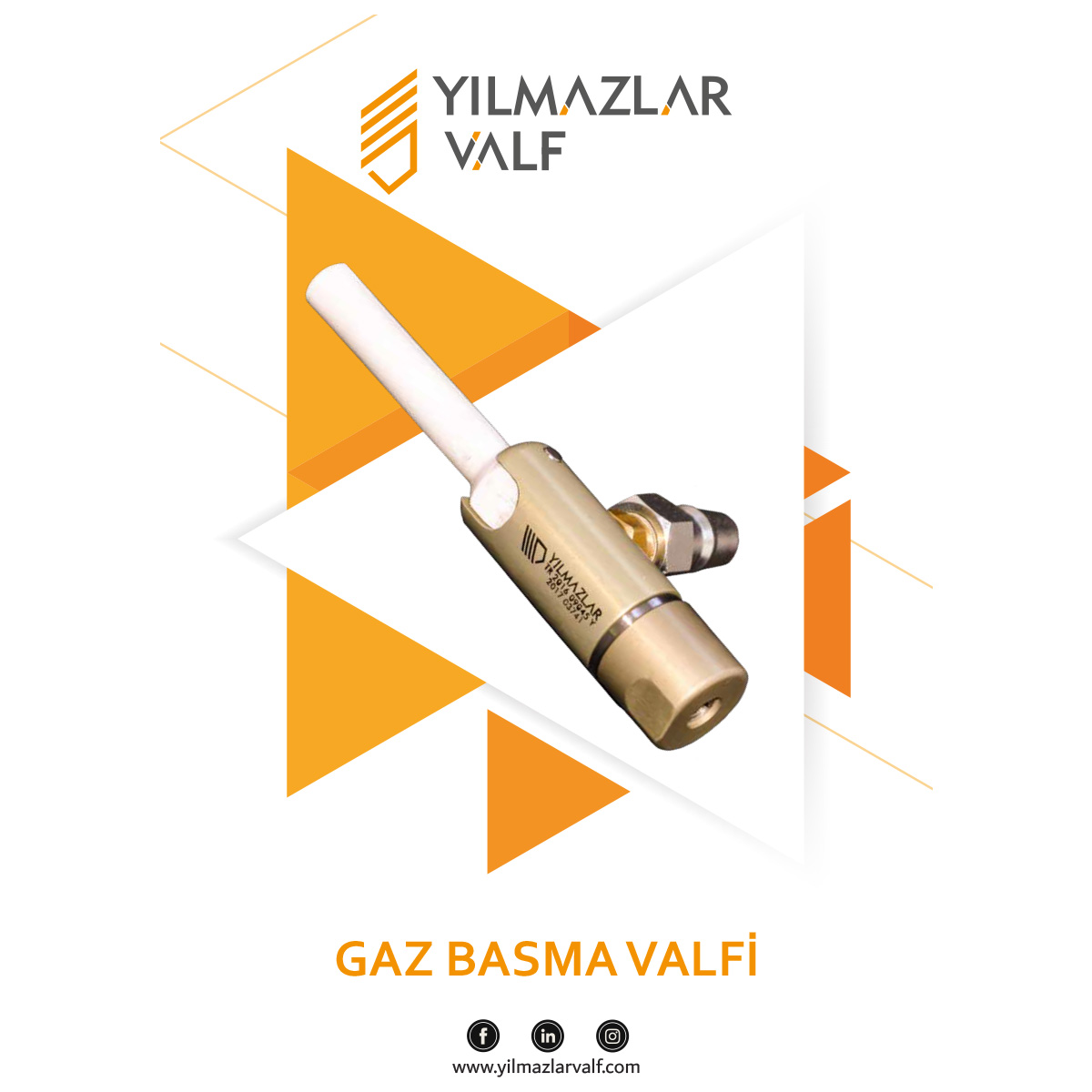 Gaz Basma Valfi Ürün Kataloğu